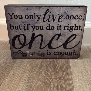 Inspirational Black and Gray Wall Art Decor